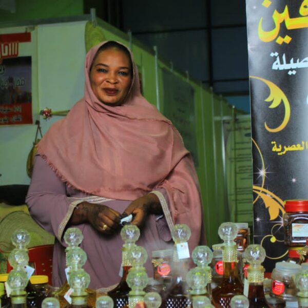 The organization is exhibiting at the 'Made in Sudan' expo