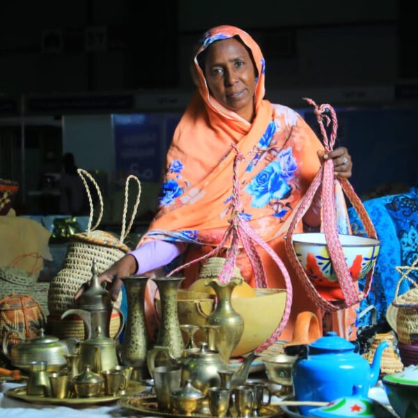 The organization is exhibiting at the 'Made in Sudan' expo